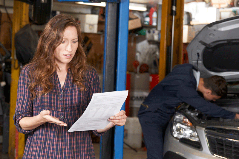 Vehicle Service Center Rising Cost of Auto Repairs